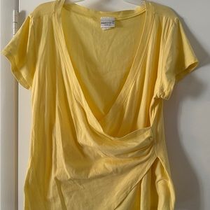 Fashion Bug Stretch Yellow t shirt